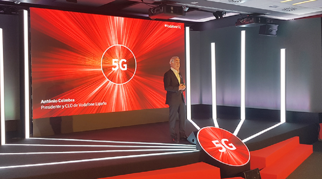 Cobertura 5G de Vodafone