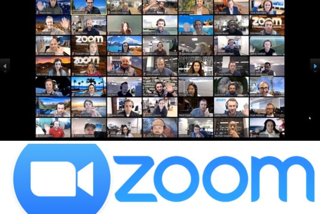 Pantallazo de videoconferencia a través de Zoom