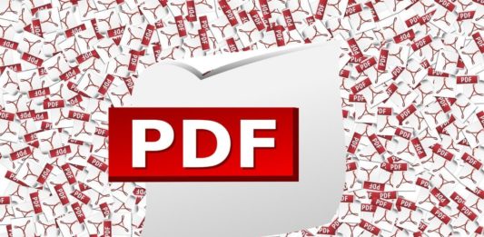 Fondo de pantalla de archivos PDF