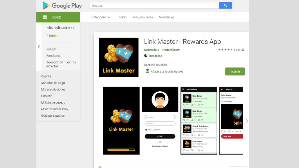 Con esta app consigues Coins y Spins gratis de Coin Master.