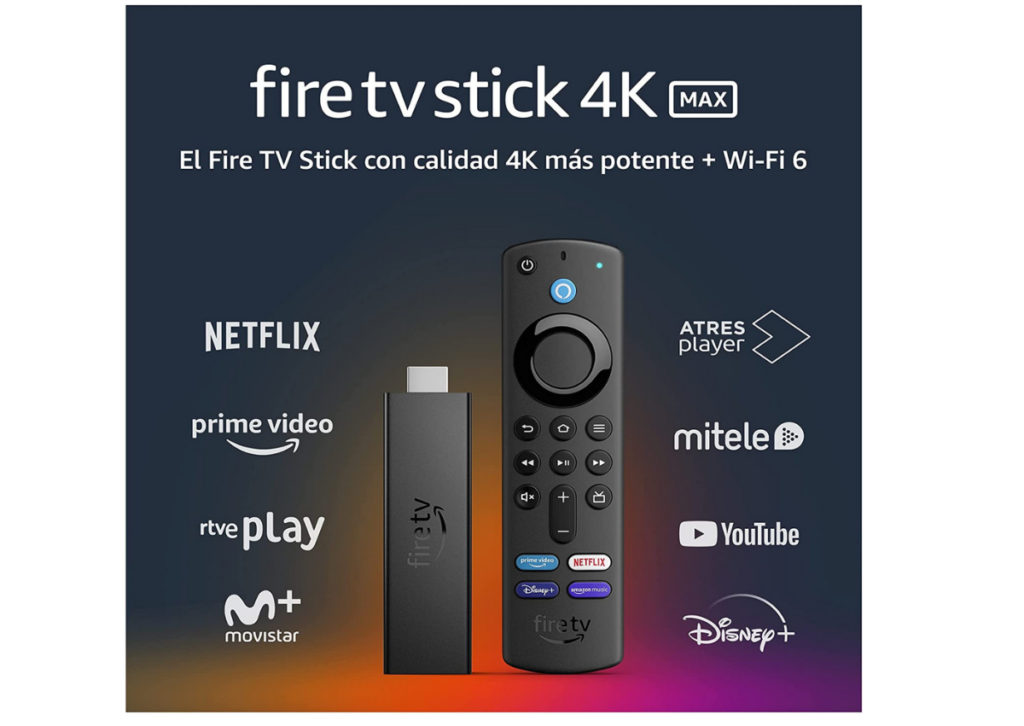 apps del FireTV Stick 4k Max