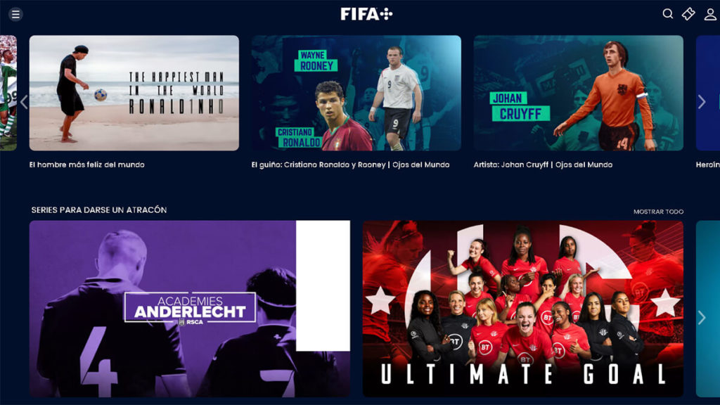 FIFA Plus: Así es la app para ver partidos de fútbol gratis