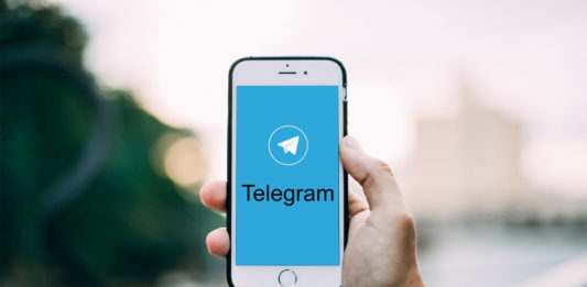 logo Telegram móvil