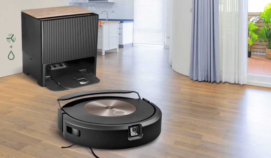 Robot aspirador y friegasuelos 2 en 1 Roomba Combo® j9+