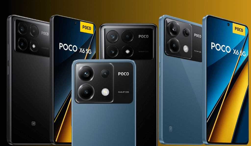 Dejen paso a dos nuevos top ventas: los POCO X6 Pro y POCO X6 ya