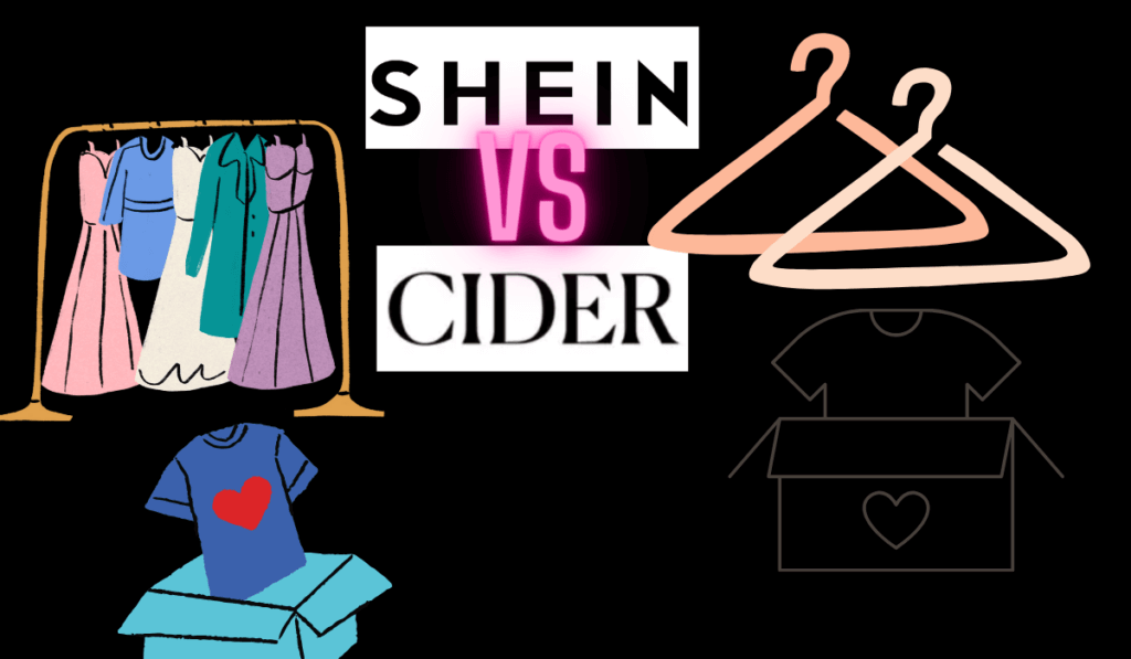 Shein Vs Cider: La ropa barata online también tiene competidores